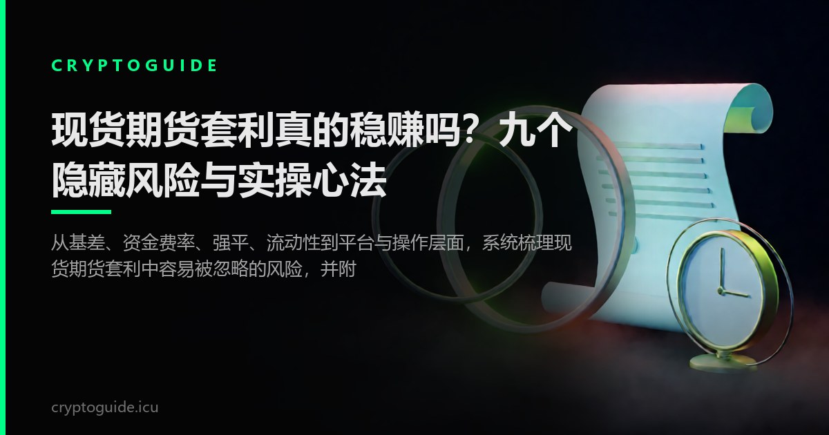 现货期货套利真的稳赚吗？九个隐藏风险与实操心法