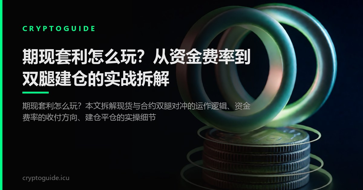 期现套利怎么玩？从资金费率到双腿建仓的实战拆解